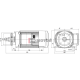 MSC74 2,2kW 1410obr/min 400V Lewy